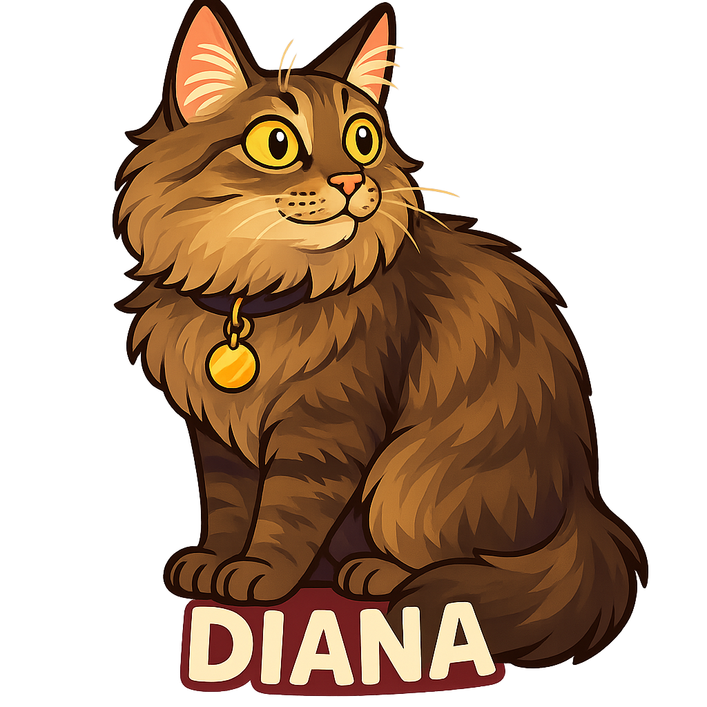 Diana - Classic Sticker