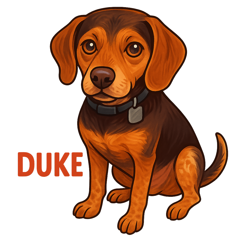 Duke - Classic Sticker