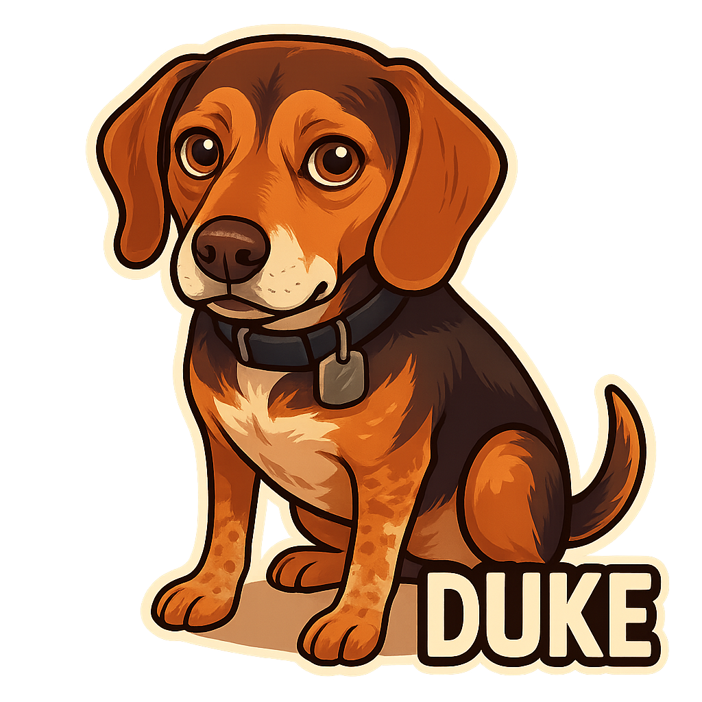 Duke - Classic Sticker