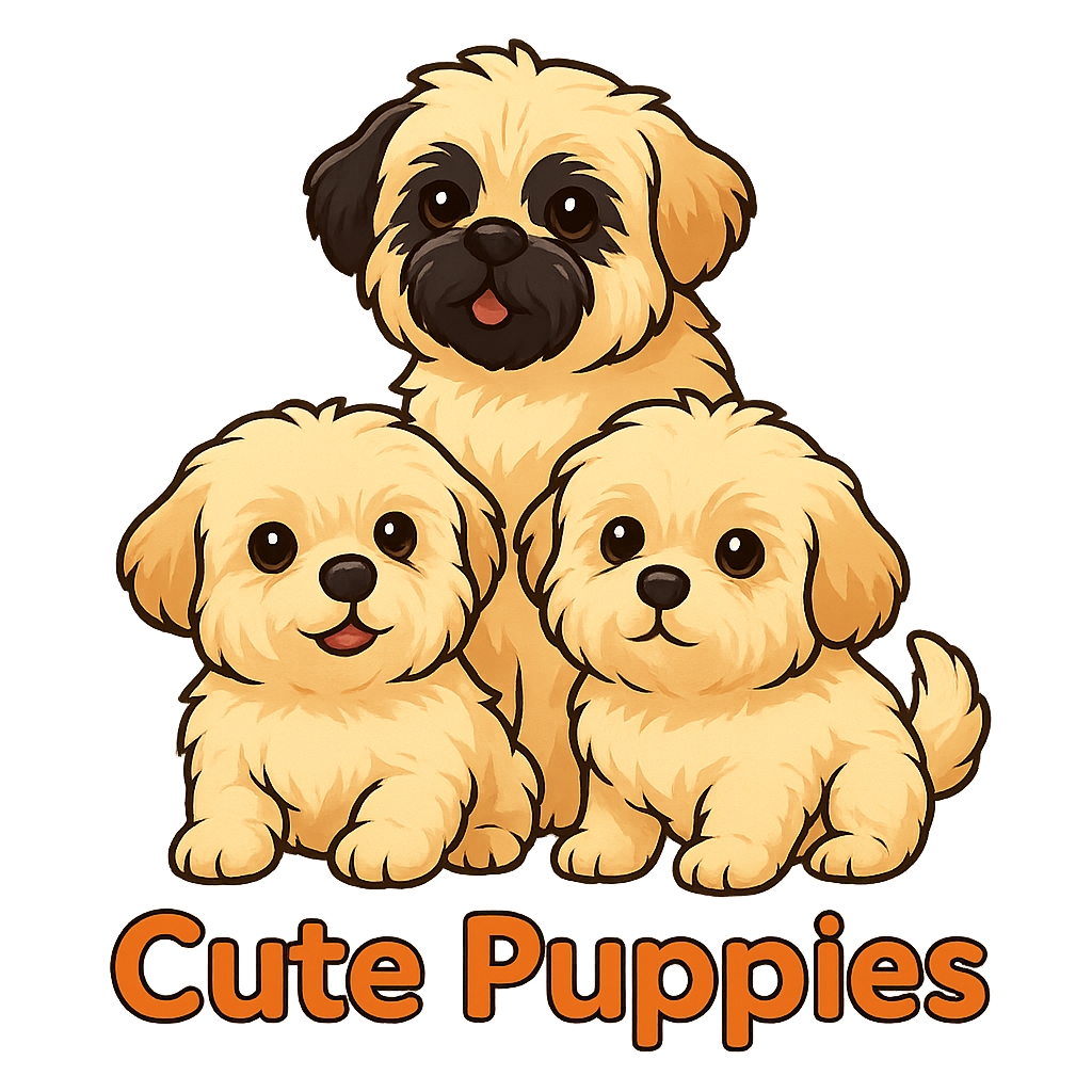 Custom Cute Puppies  sticker - AI-generated pet art