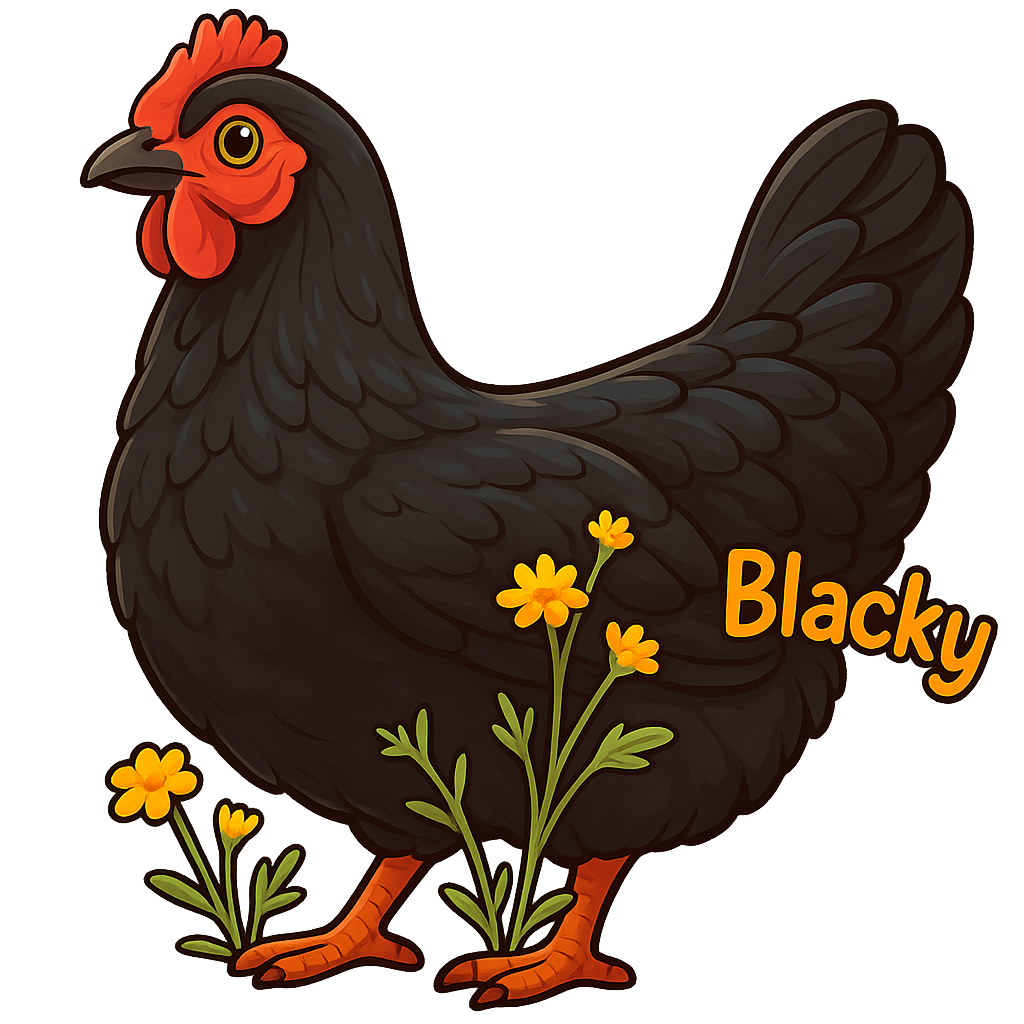 Blacky  - Classic Sticker