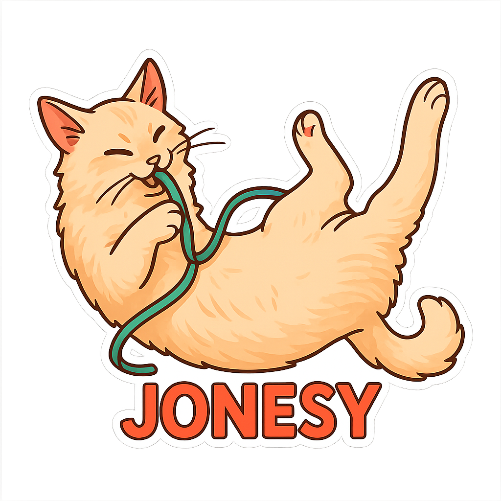 Jonesy's sticker