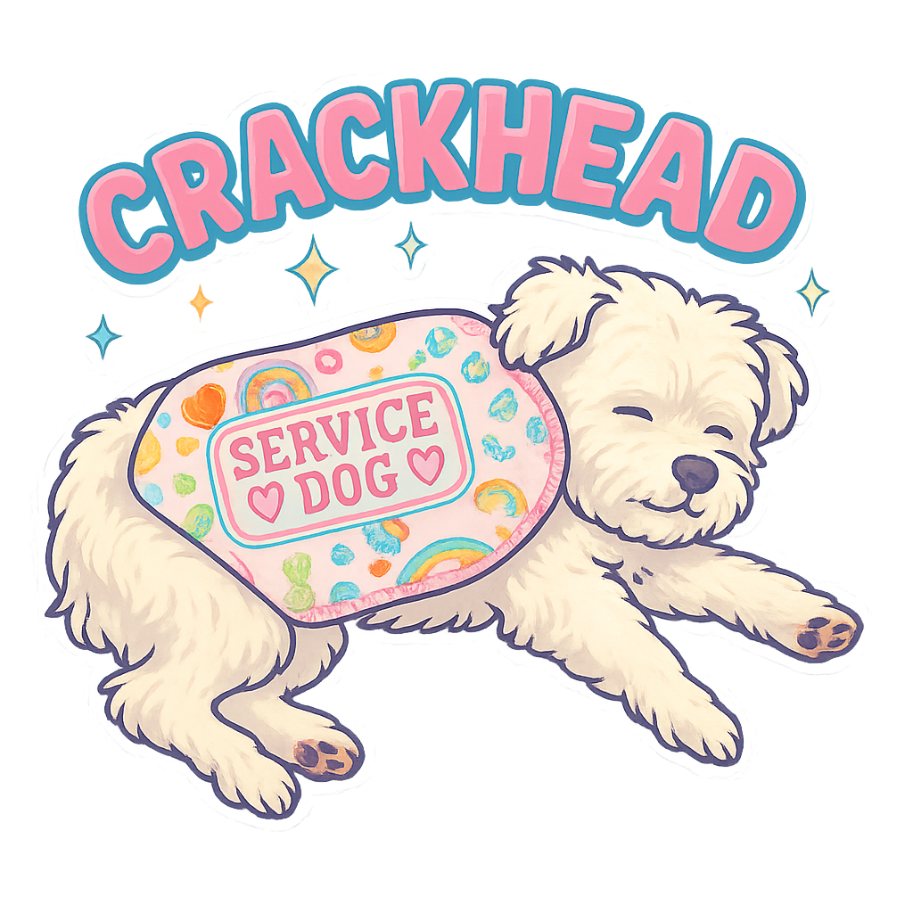 Crackhead  - Classic Sticker
