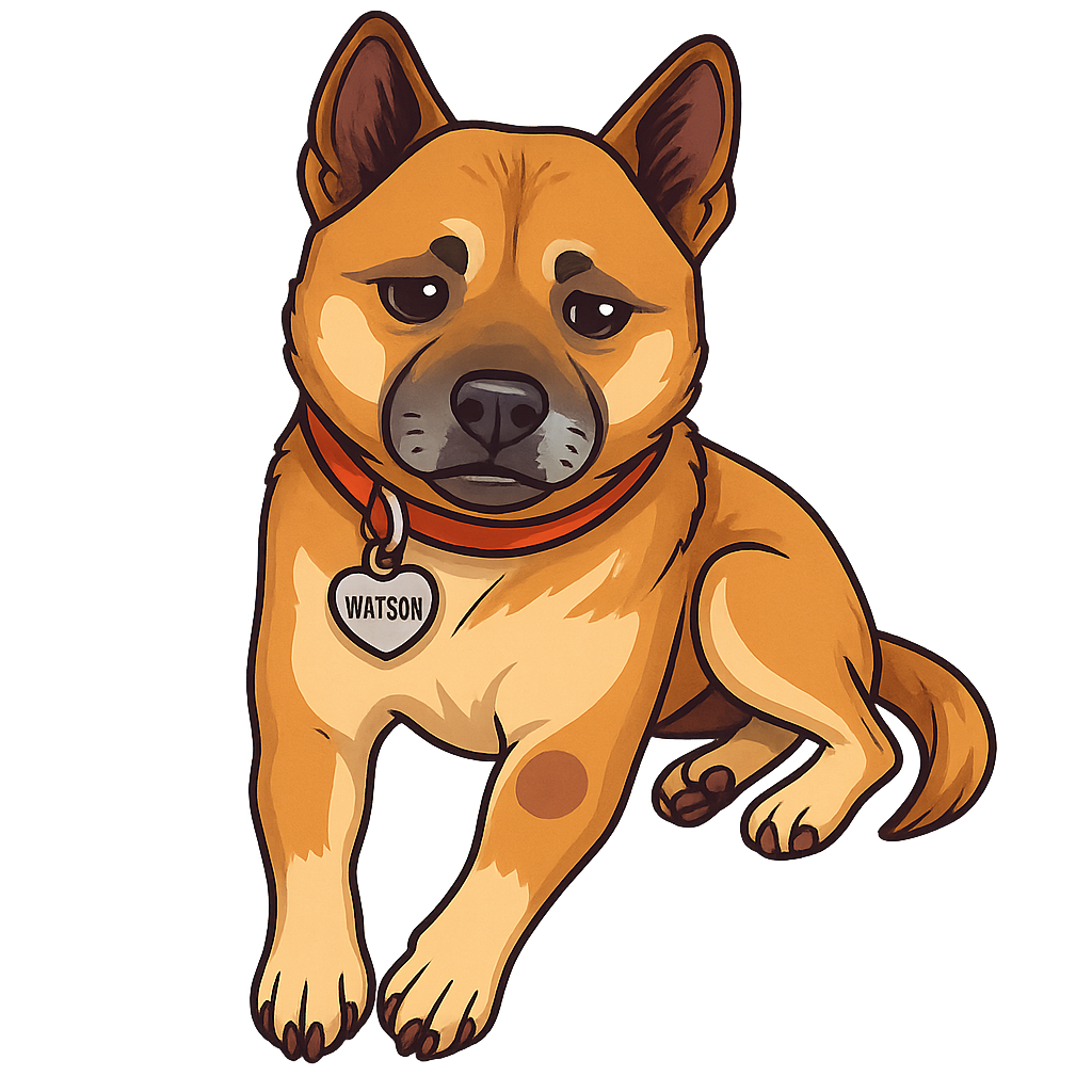 Watson - Classic Sticker