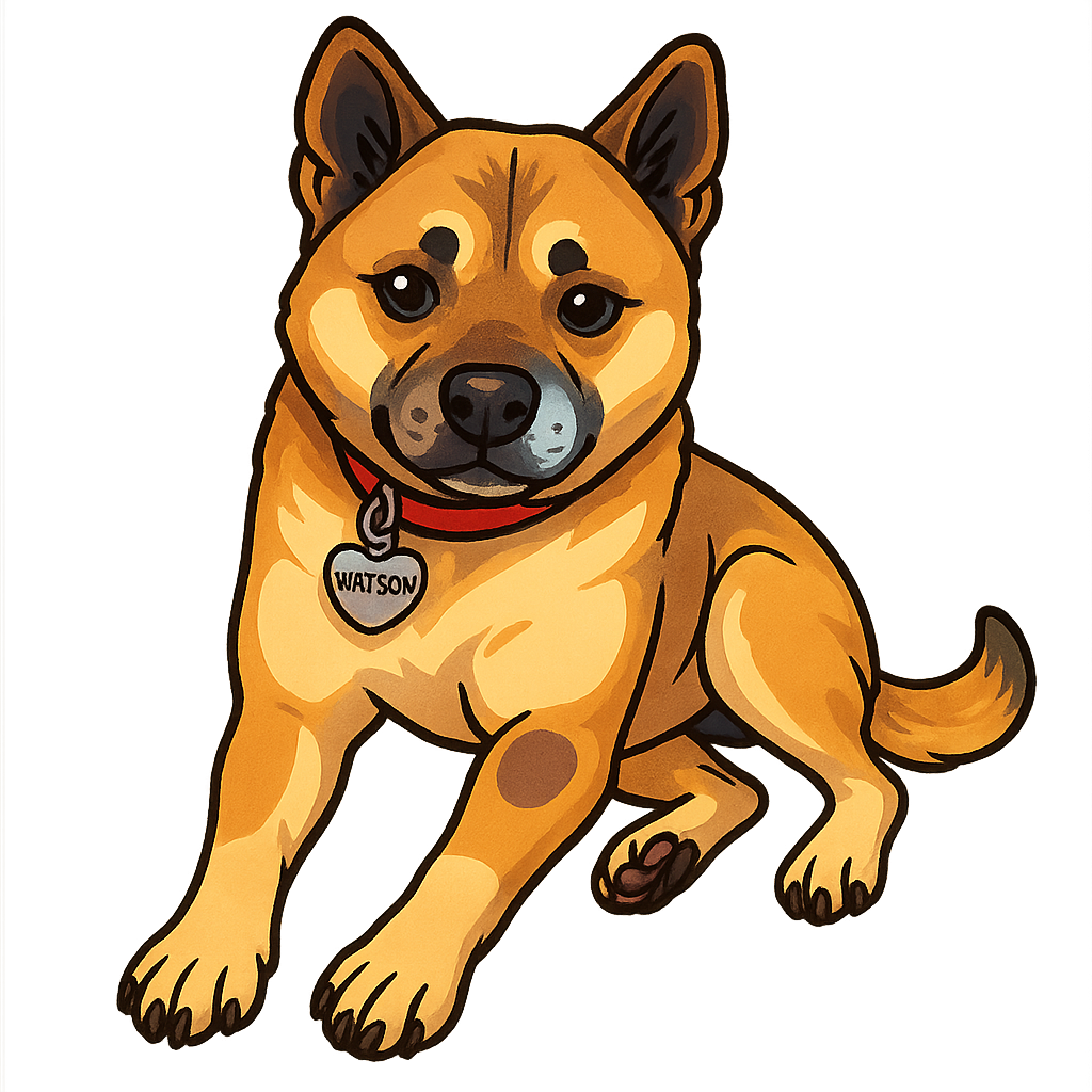 Watson - Classic Sticker