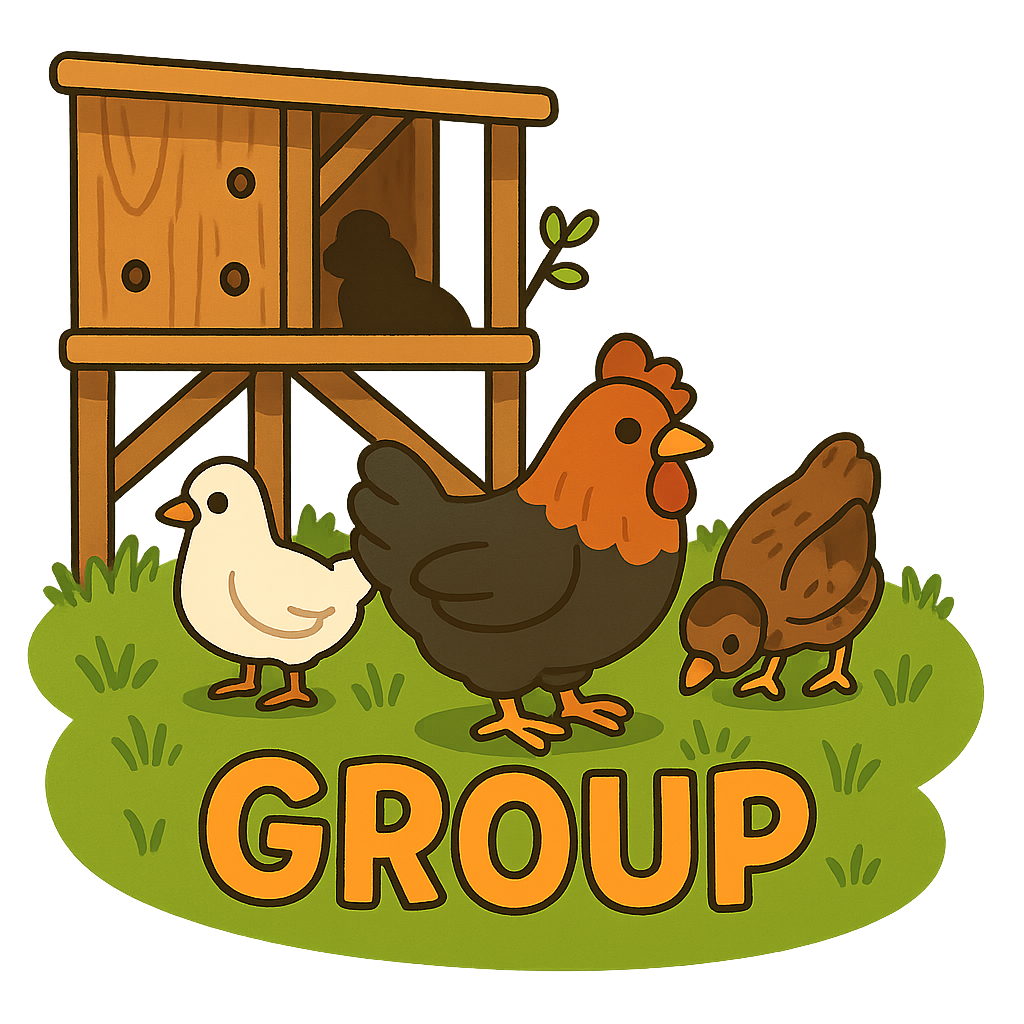 Custom Group sticker - AI-generated pet art