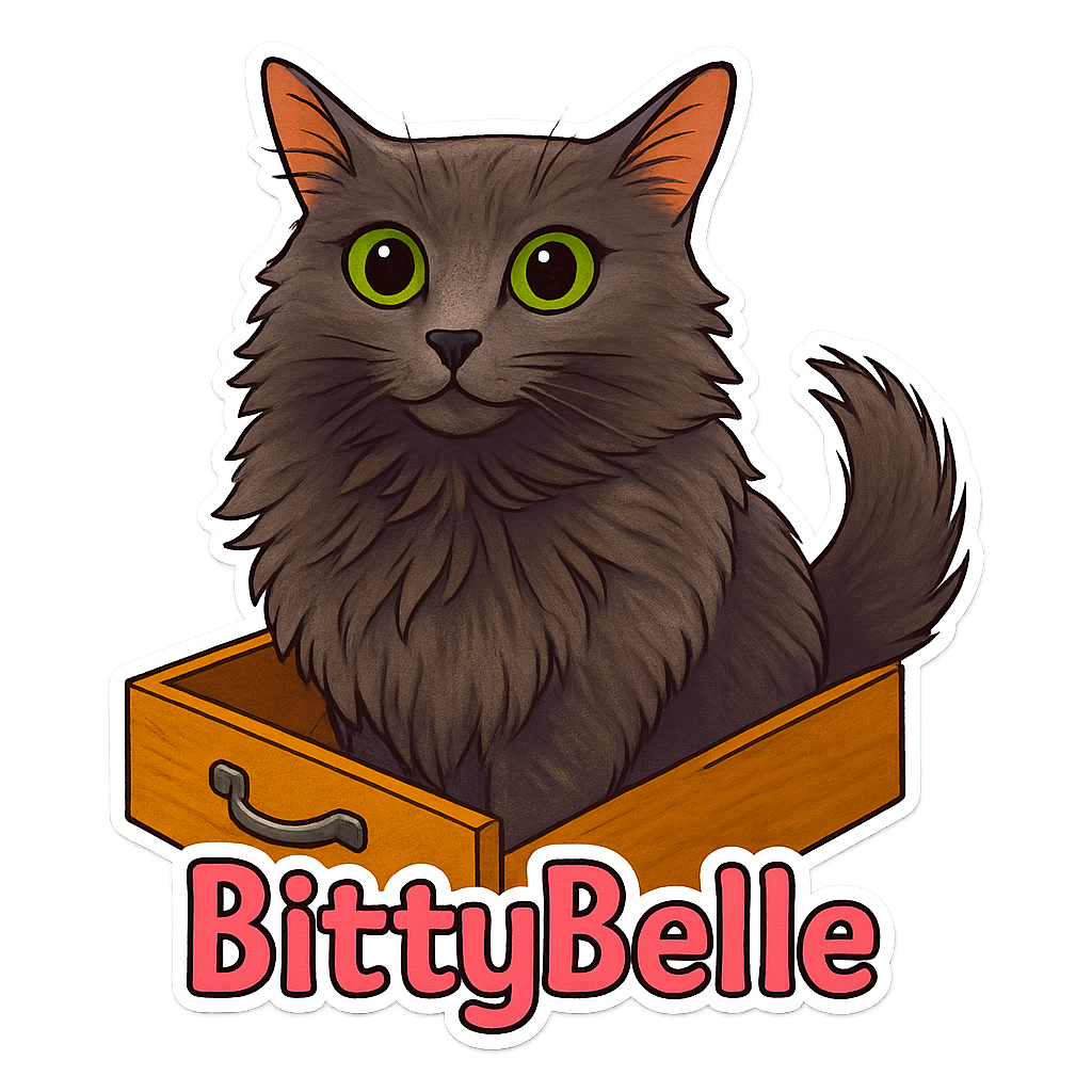 BittyBelle - Classic Sticker