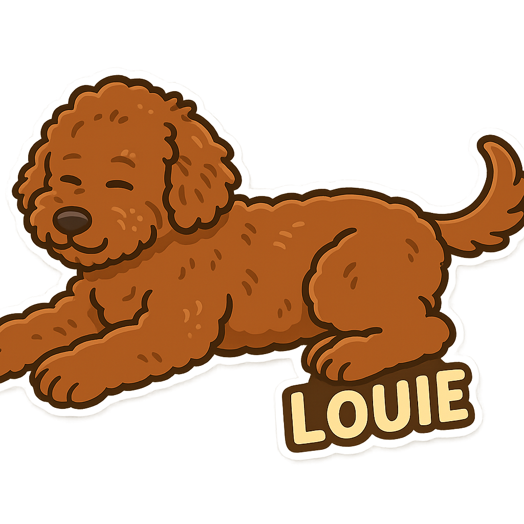 Louie - Classic Sticker
