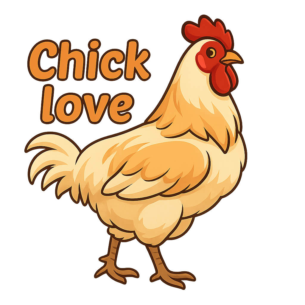 Chick love  - Classic Sticker