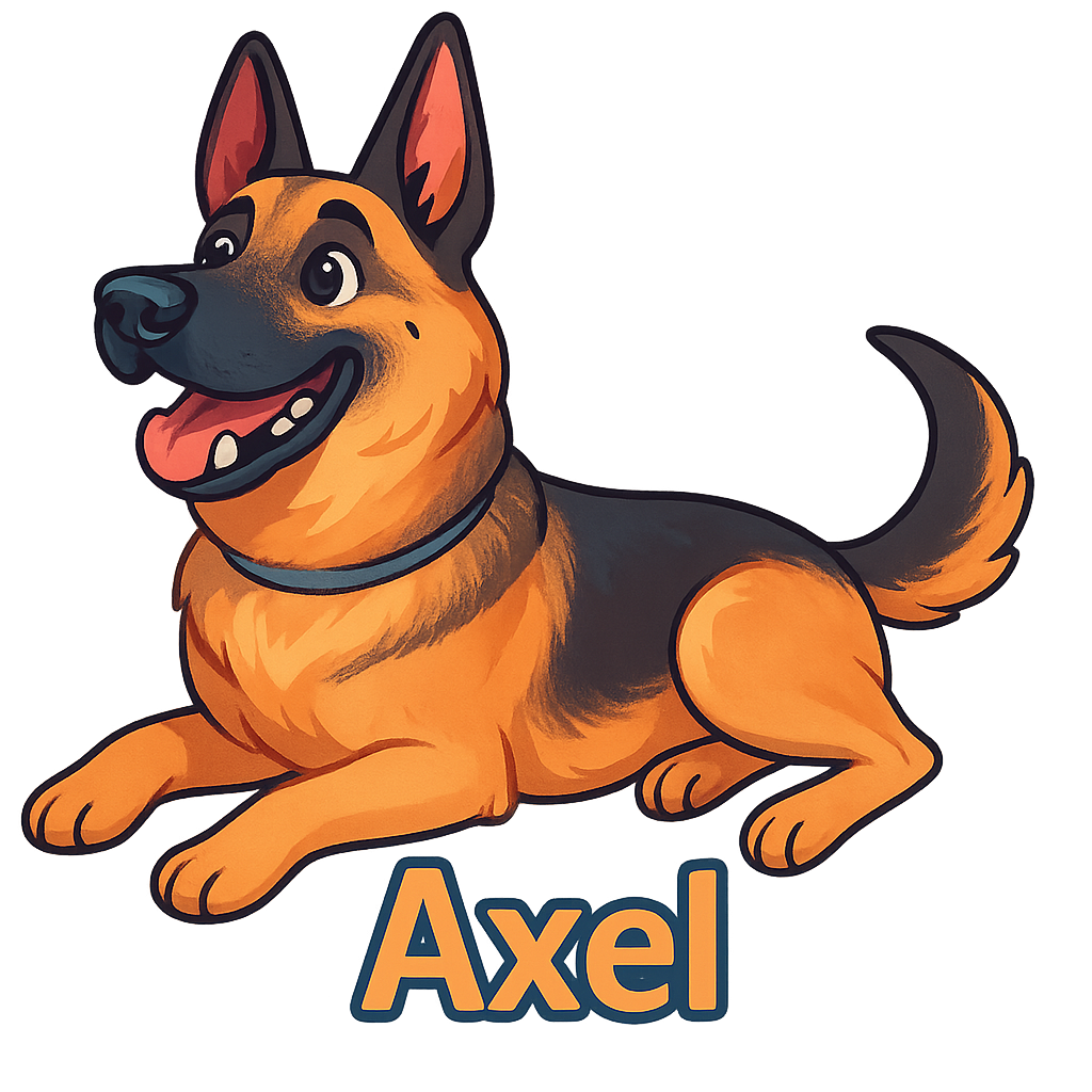 Axel  - Classic Sticker