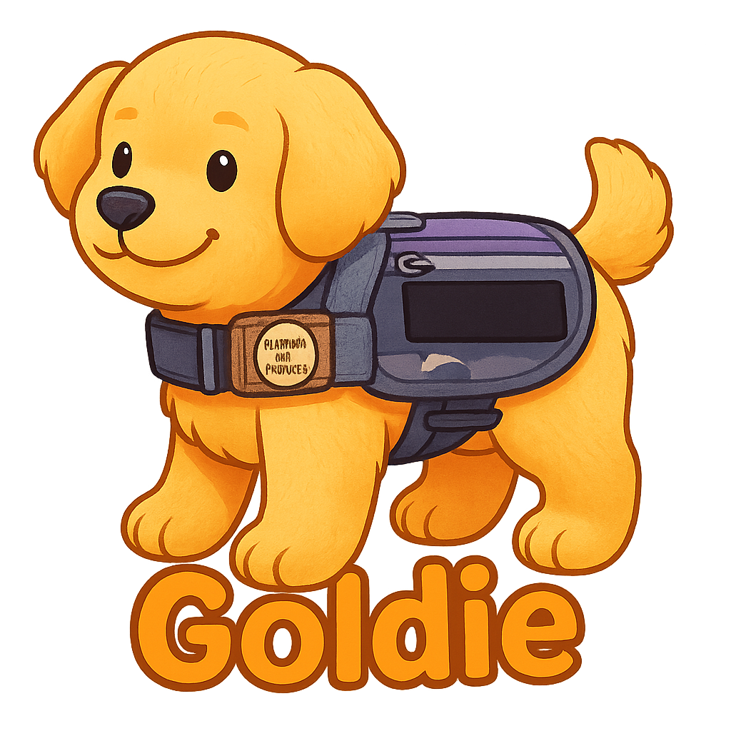 Goldie - Classic Sticker