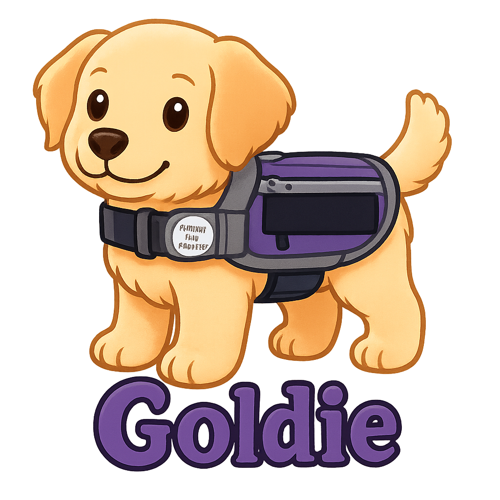 Goldie - Classic Sticker