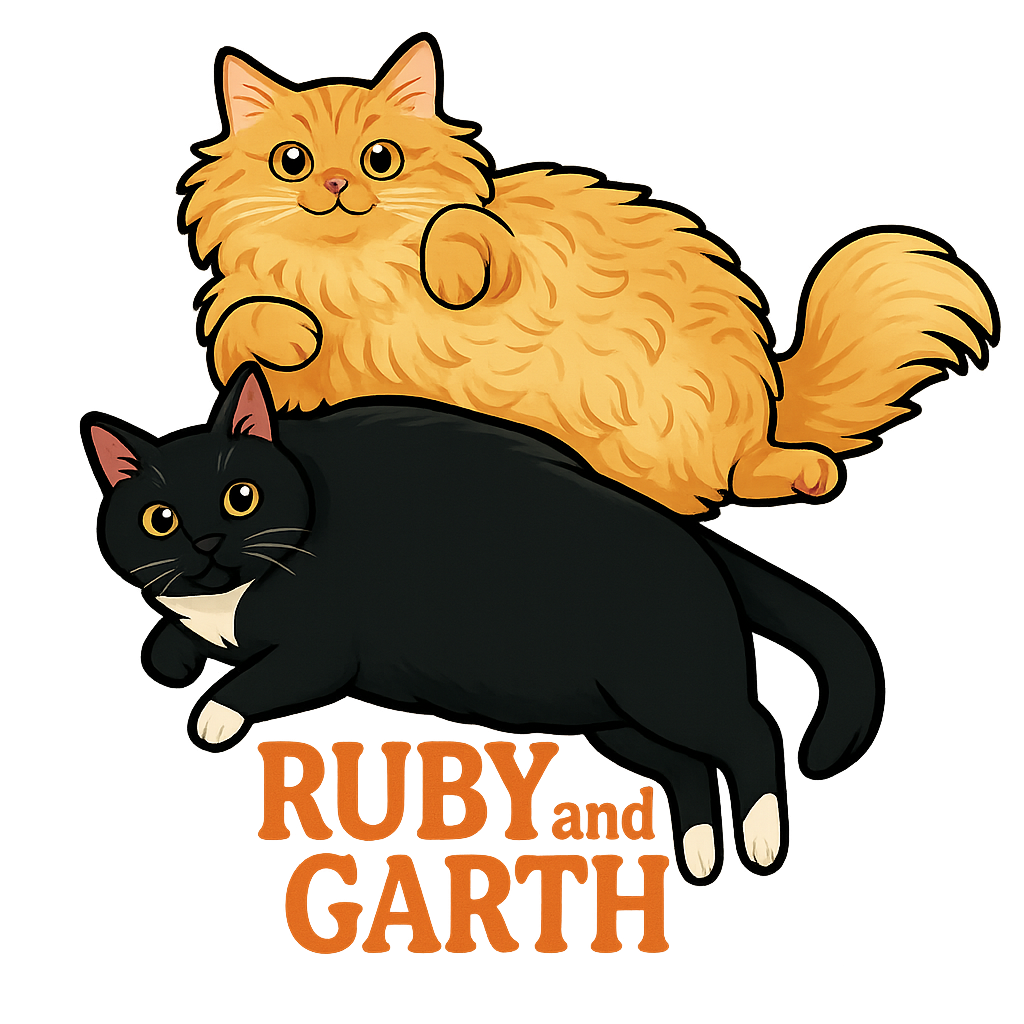 Ruby and Garth - Classic Sticker