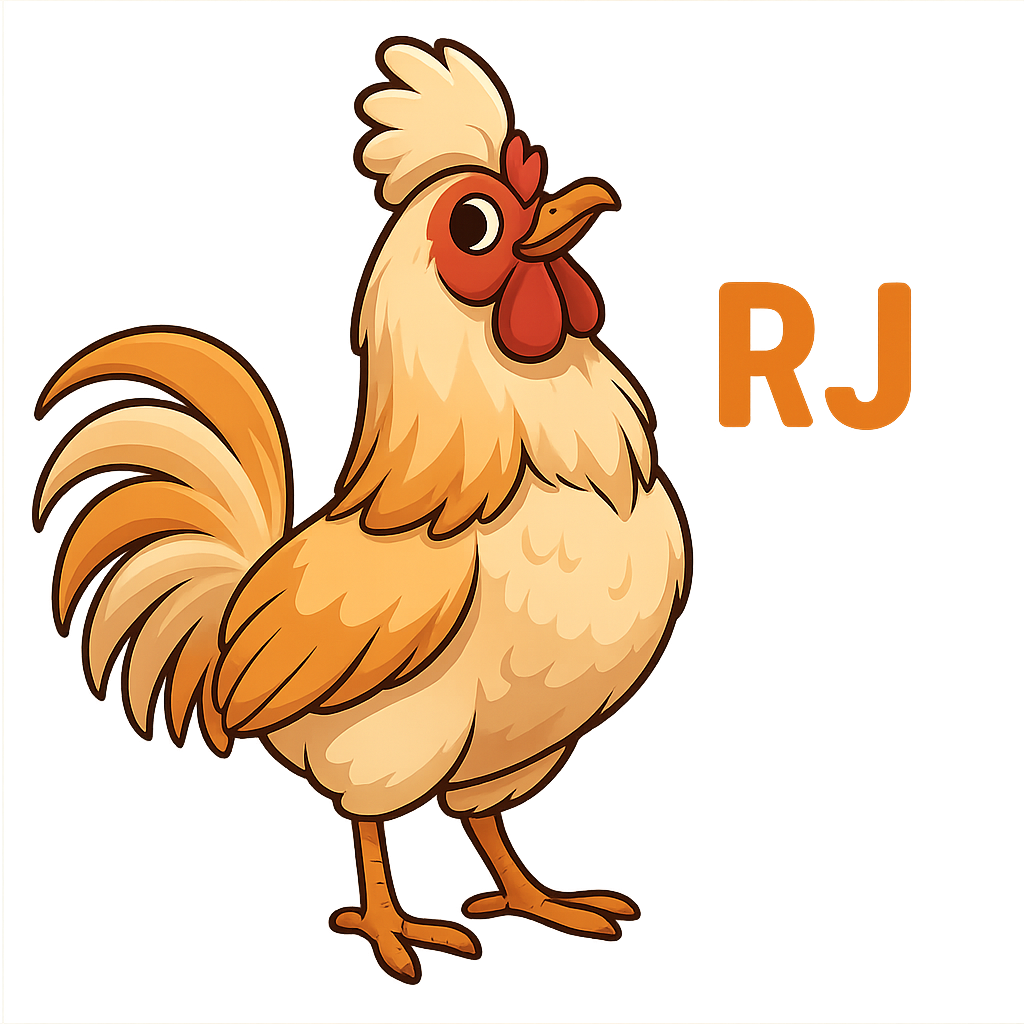 Rj  - Classic Sticker